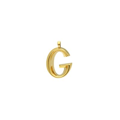 پلاک طلا حرف g